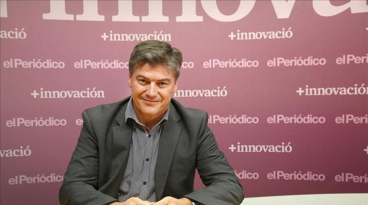 El presidente de la Plataforma Multisectorial contra la Morosidad, Antoni Cañete, en la sede de El Periódico, en una imagen de archivo. El presidente de la Plataforma Multisectorial contra la Morosidad, Antoni Cañete, en la sede de El Periódico, en una imagen de archivo.