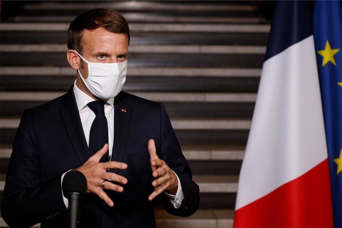 Emmanuel Macron, presidente de Francia. Emmanuel Macron, presidente de Francia.
