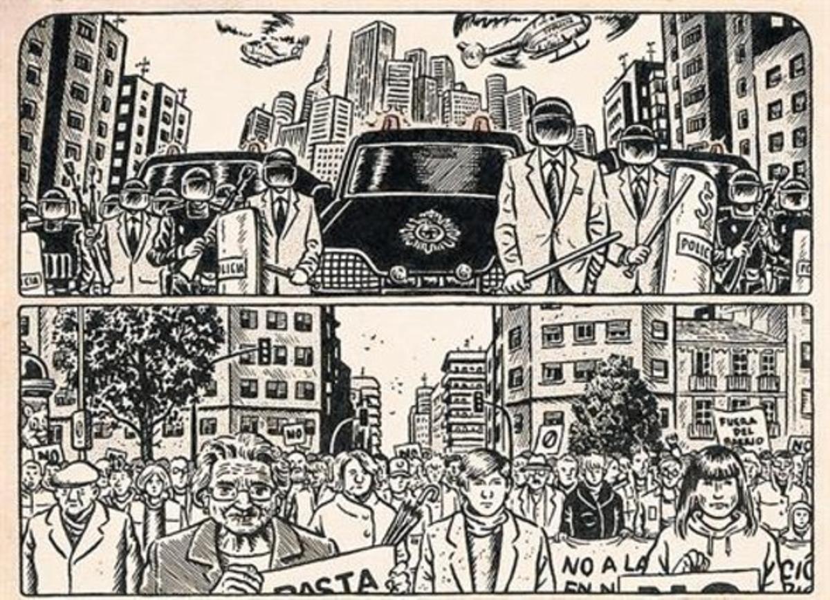 Viñeta de ’Lo que (me) está pasando’, de Miguel Brieva
