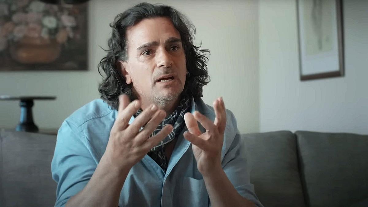 Guillermo Pérez en un fotograma del documental