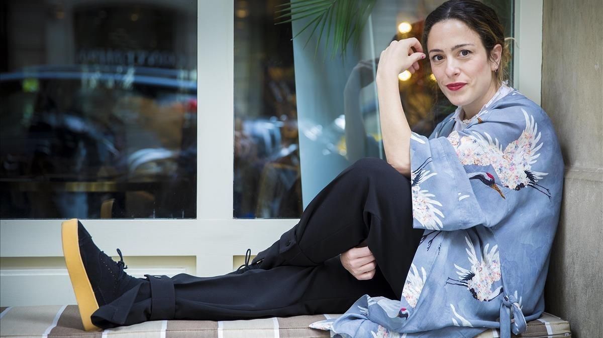 Andrea Jaurrieta, directora de ’Ana de día’, fotografiada este viernes en Barcelona Andrea Jaurrieta, directora de ’Ana de día’, fotografiada este viernes en Barcelona