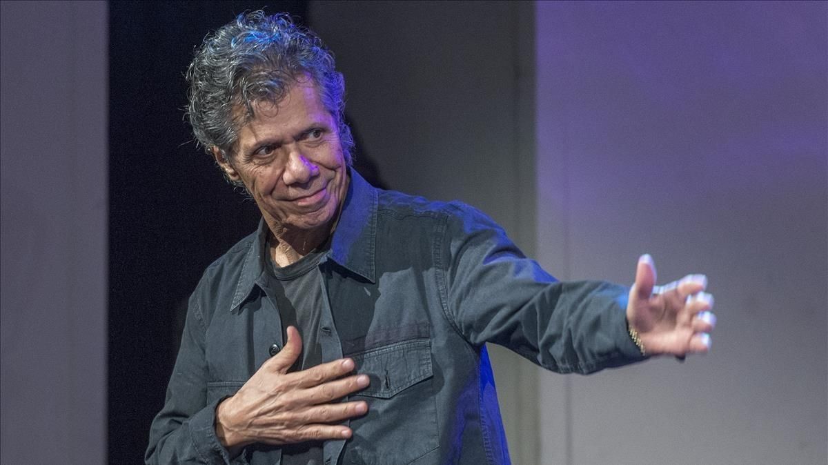 Chick Corea anoche el el Palau de la Música. Chick Corea anoche el el Palau de la Música.