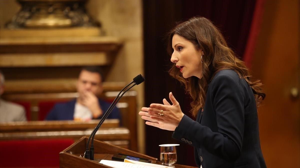 Roldán carga contra Torra por "llamar a una nueva revuelta" Roldán carga contra Torra por "llamar a una nueva revuelta"