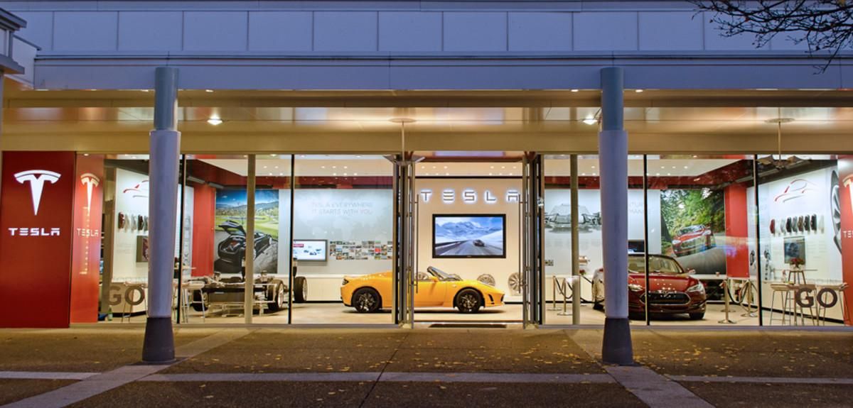 Tienda de Tesla en Estados Unidos. Tienda de Tesla en Estados Unidos.