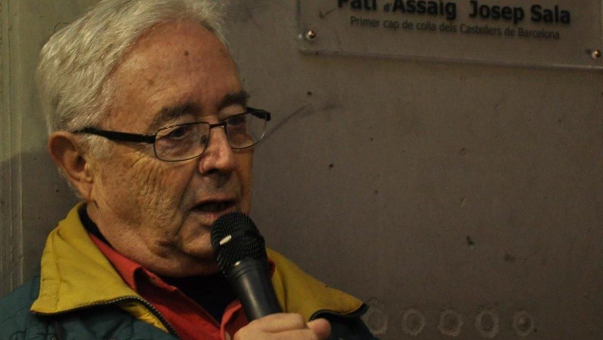 Josep Sala Mañé, fundador de los Castellers de Barcelona. Josep Sala Mañé, fundador de los Castellers de Barcelona.