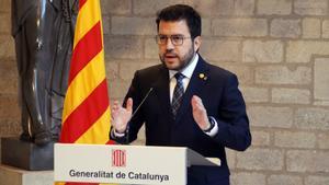 Pere Aragonès a Junts: «Un pacte de pressupostos no és un referèndum»