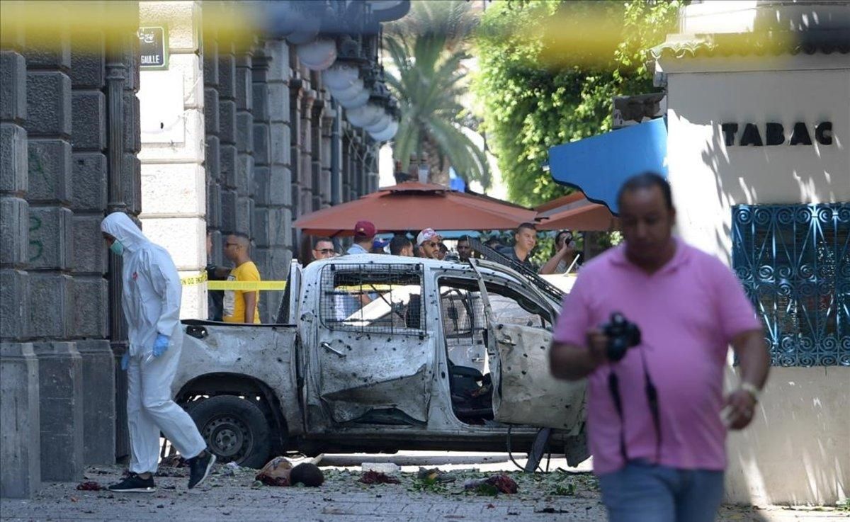 Atemptat suïcida a la capital de Tunísia Atemptat suïcida a la capital de Tunísia