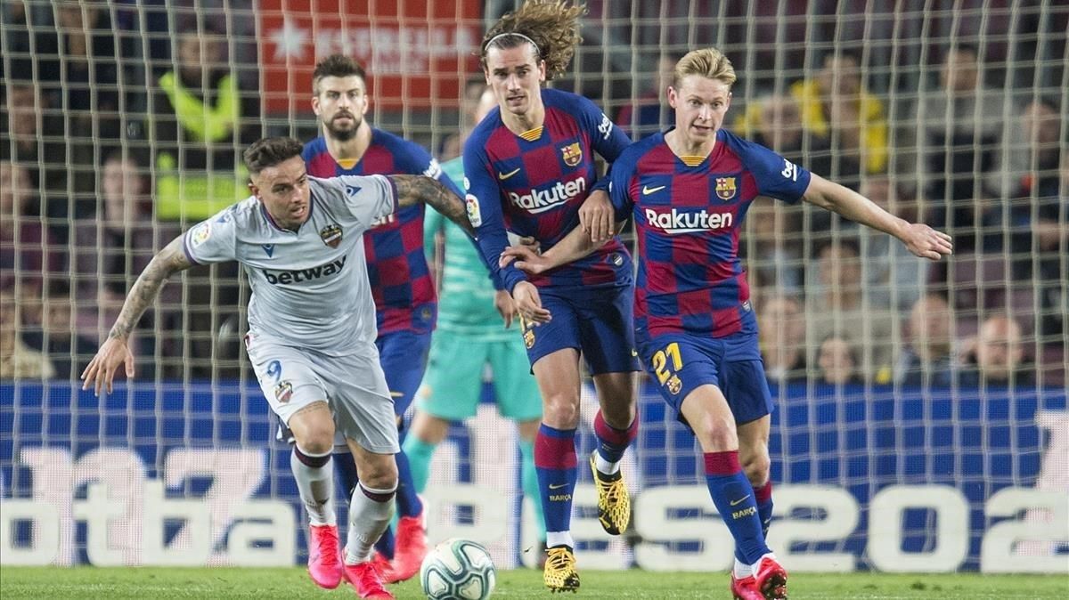 Koeman: «Amb tot el meu respecte, Griezmann no és extrem» Koeman: «Amb tot el meu respecte, Griezmann no és extrem»