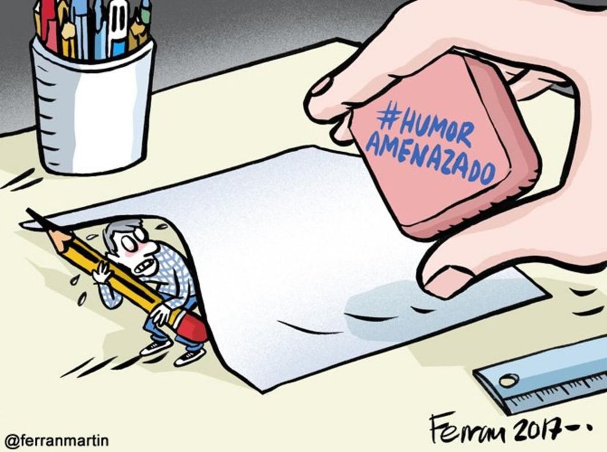 Les vinyetes del #HumorAmenazado solquen Twitter Les vinyetes del #HumorAmenazado solquen Twitter