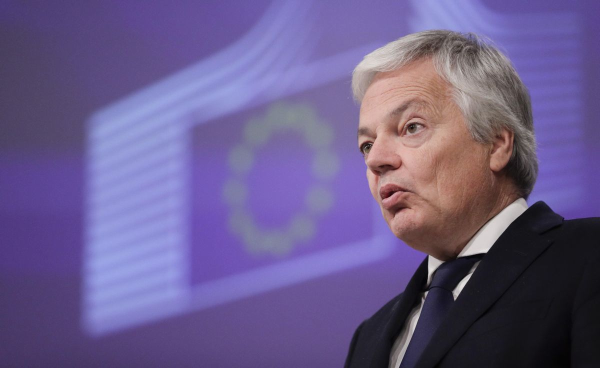 El comisario europeo de Justicia, Didier Reynders. El comisario europeo de Justicia, Didier Reynders.