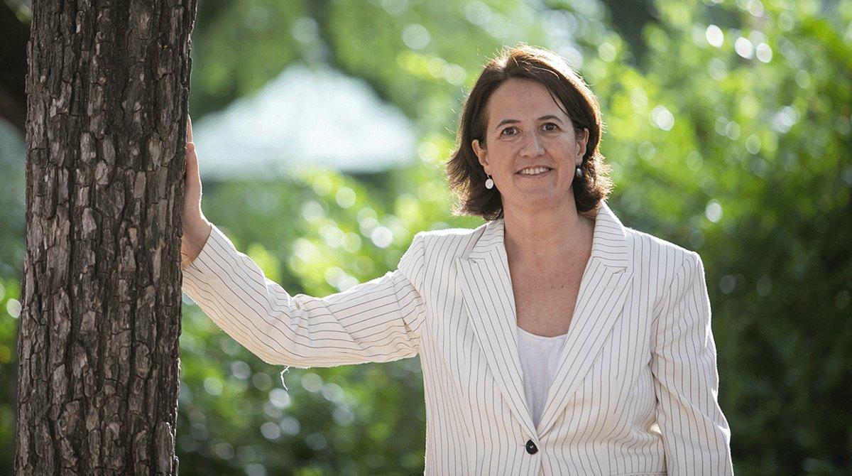 Elisenda Paluzie, presidenta de la Assemblea Nacional Catalana (ANC), el pasado 18 de junio. 