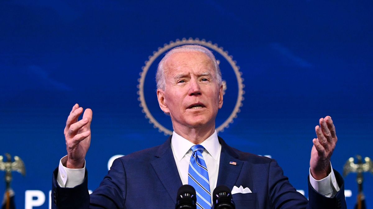 Joe Biden, durante la presentación de su plan económico. Joe Biden, durante la presentación de su plan económico.