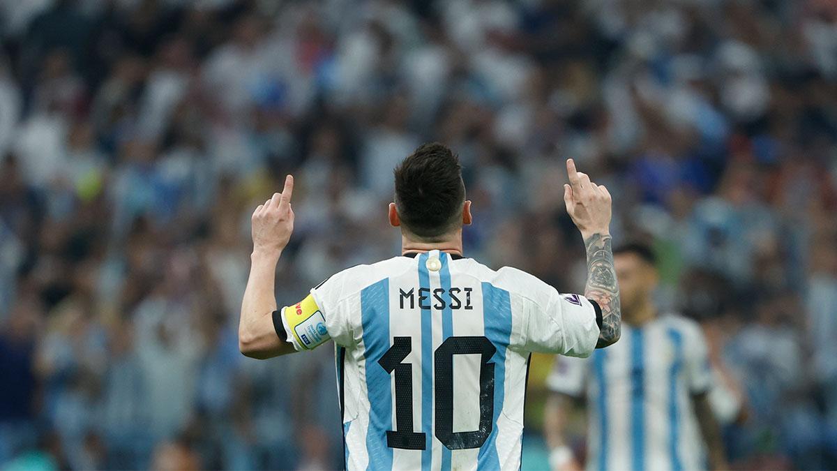 Argentina - Croacia | El gol de penalti de Messi