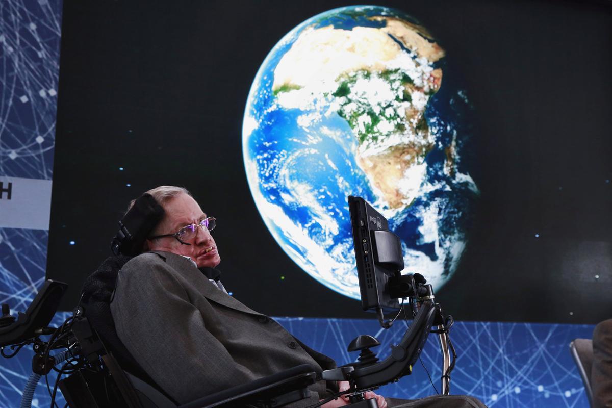 Stephen Hawking, en una conferencia en Nueva York, en abril del 2016.