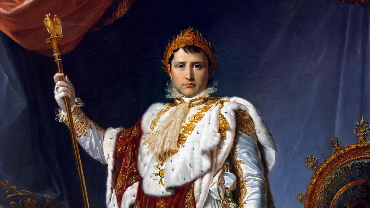 Retrato oficial del emperador Napoleón Bonaparte, pintado por Francois Gerard, que puede verse en el Palacio de Fontainebleau. Retrato oficial del emperador Napoleón Bonaparte, pintado por Francois Gerard, que puede verse en el Palacio de Fontainebleau.