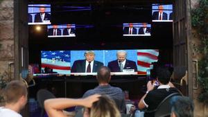 Los momentos destacados del crispado debate de Trump y Biden