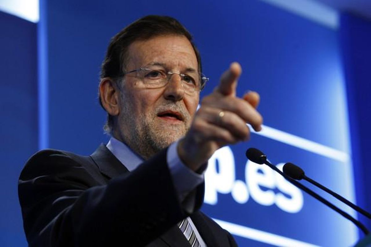 Mariano Rajoy analiza el anticipo electoral, en la sede del PP en Madrid. Mariano Rajoy analiza el anticipo electoral, en la sede del PP en Madrid.