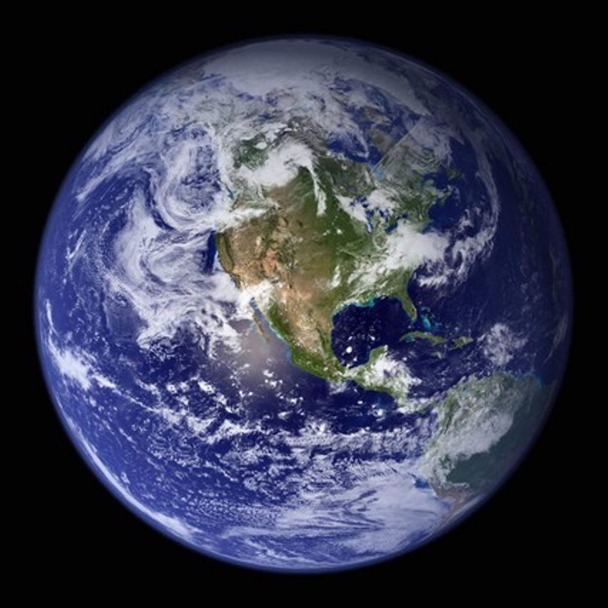 Imagen de la Tierra tomada desde el espacio