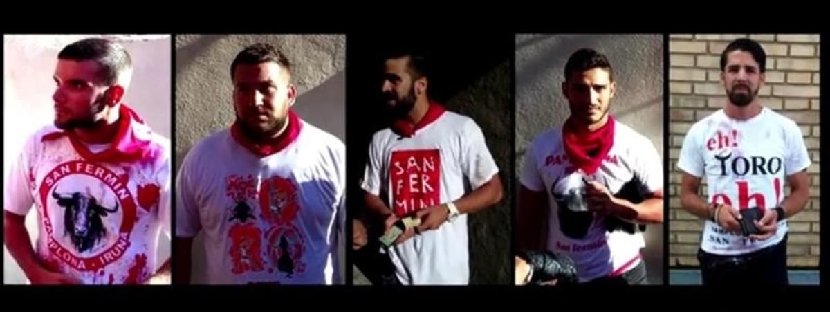 Los miembros de ’La Manada’. Los miembros de ’La Manada’.