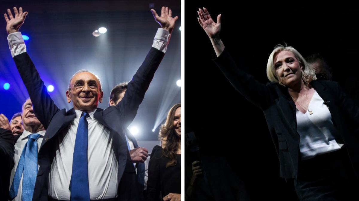 Zemmour contra Le Pen, la lucha fratricida en la ultraderecha francesa