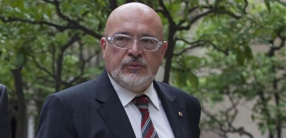 El ’exconseller’ de Innovación, Josep Huguet. El ’exconseller’ de Innovación, Josep Huguet.