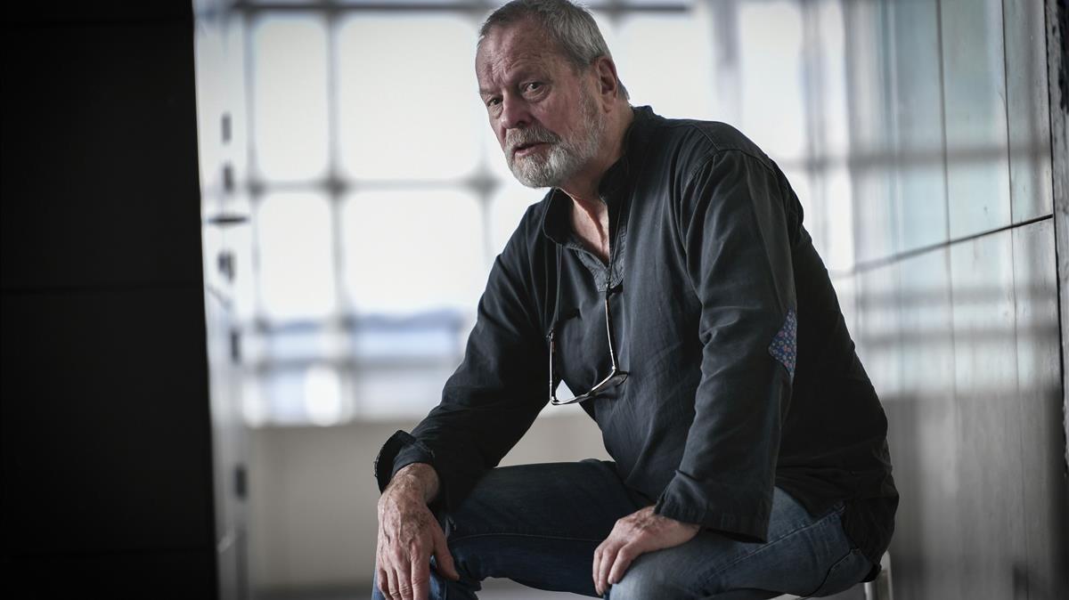 Terry Gilliam, fotografiado en París el pasado 13 de marzo Terry Gilliam, fotografiado en París el pasado 13 de marzo