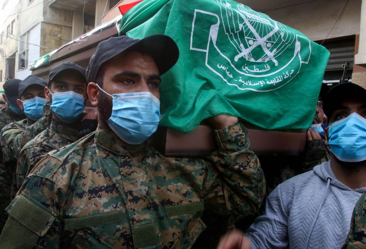 Tres membres de Hamàs morts en tiroteig en un campament palestí al Líban