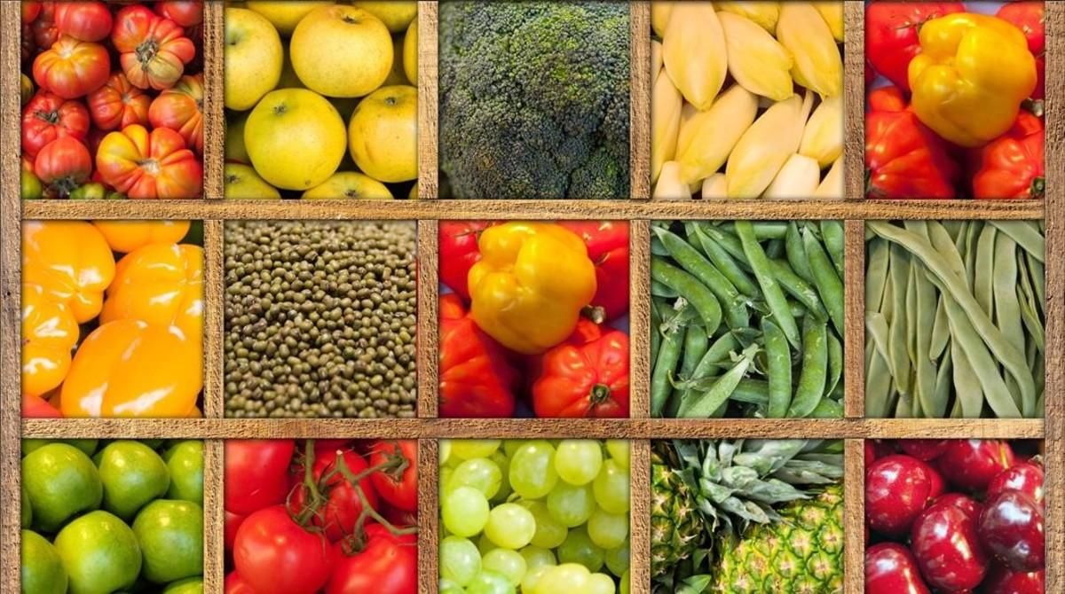 Frutas y verduras. Frutas y verduras.