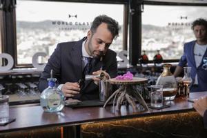 Ángel Arruñada (Sol y Mar, Fuengirola), durante la World Class Competition que se ha disputado en Barcelona y en la que ha resultado ganador.