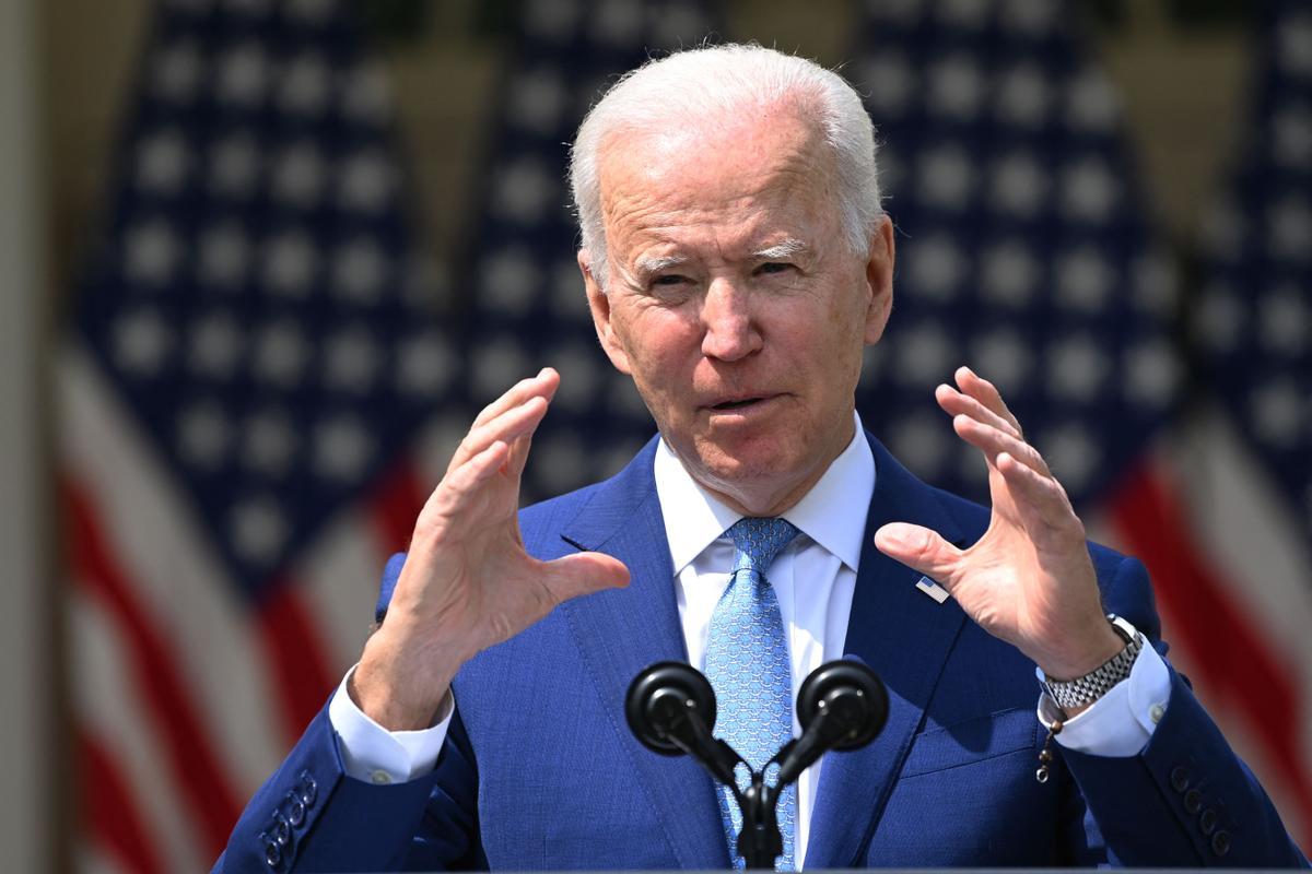 El presidente de EEUU, Joe Biden, durante su anuncio de las nuevas medidas ejecutivas para mejorar el control de las armas.