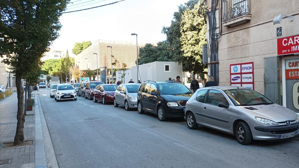 Una calle de Figueres.