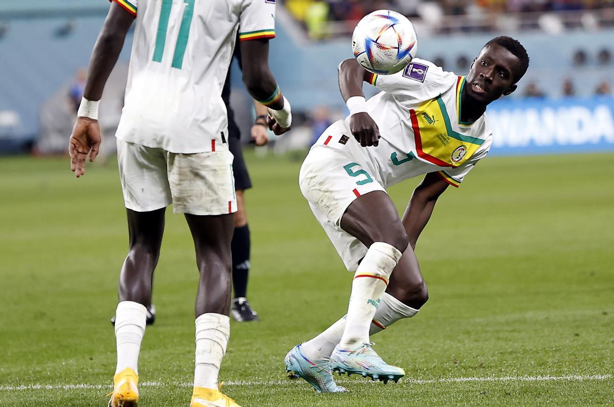 Idrissa Gana Gueye, durante el Ecuador-Senegal del Mundial.