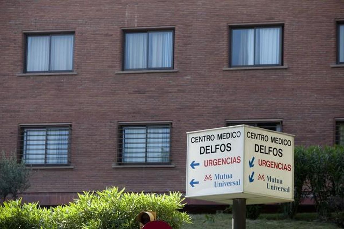 Una imagen del exterior del centro médico Delfos. Una imagen del exterior del centro médico Delfos.