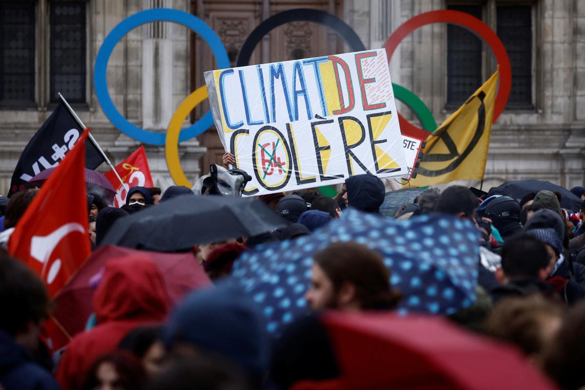 Protestas en Francia.