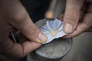 Una dosis de droga decomisada en el Raval, en noviembre de 2022