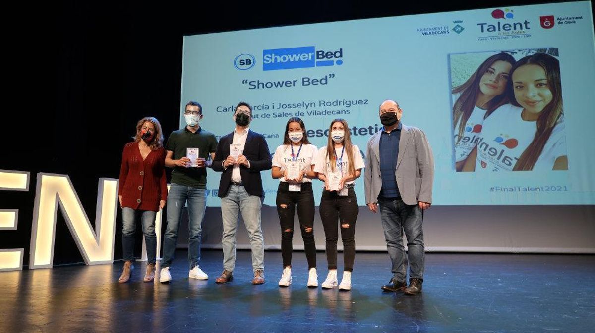 Imagen de los ganadores del premio Talent a les Aules 2021 Imagen de los ganadores del premio Talent a les Aules 2021