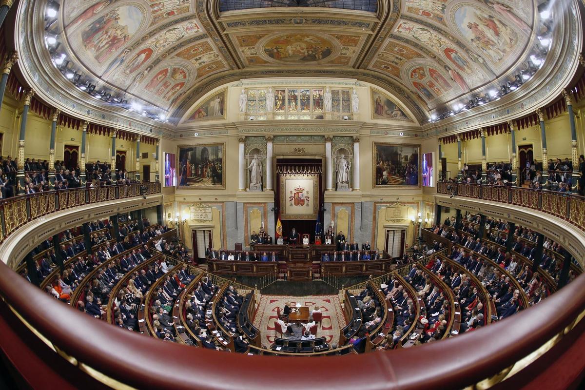 Una imagen de archivo del Congreso de los Diputados. Una imagen de archivo del Congreso de los Diputados.