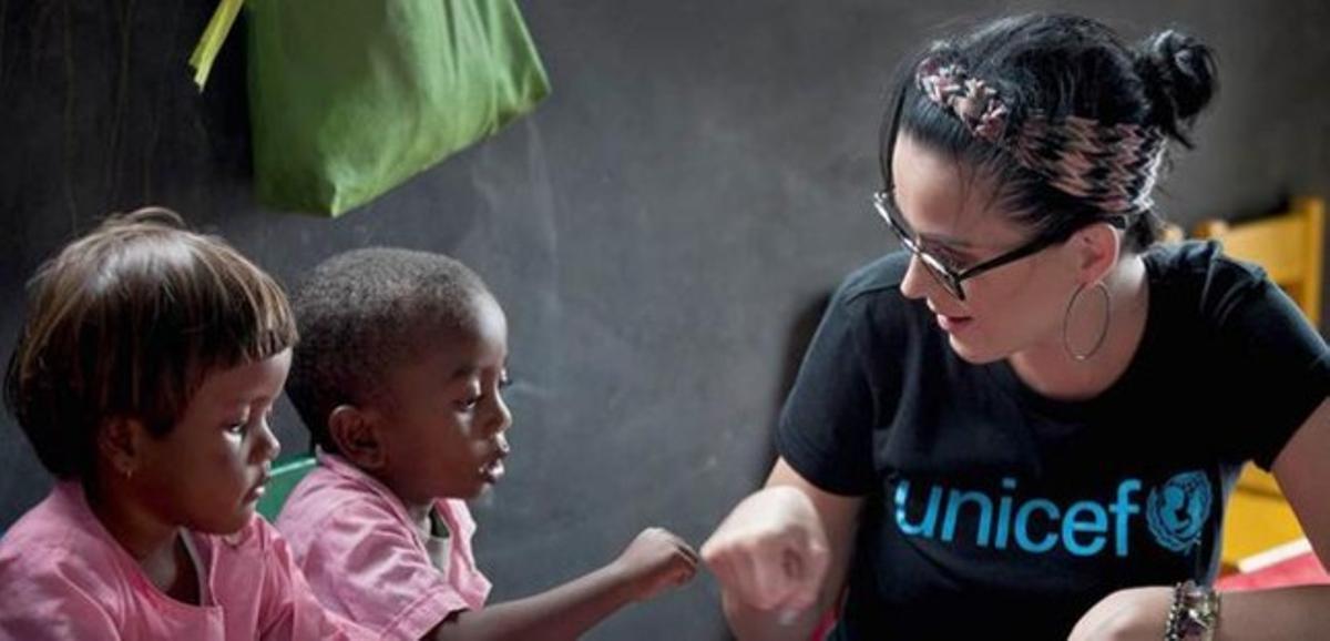 Katy Perry viaja con Unicef a Madagascar