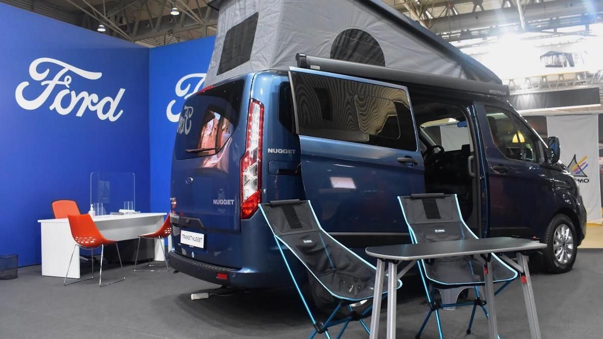 Salón del Caravaning 2021: Ford presenta la Transit Custom Nugget Salón del Caravaning 2021: Ford presenta la Transit Custom Nugget