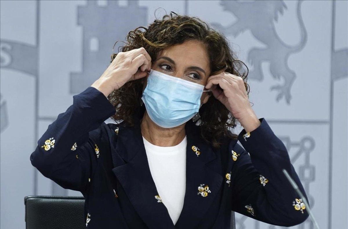 La ministra de Hacienda, Maria Jesús Montero. La ministra de Hacienda, Maria Jesús Montero.