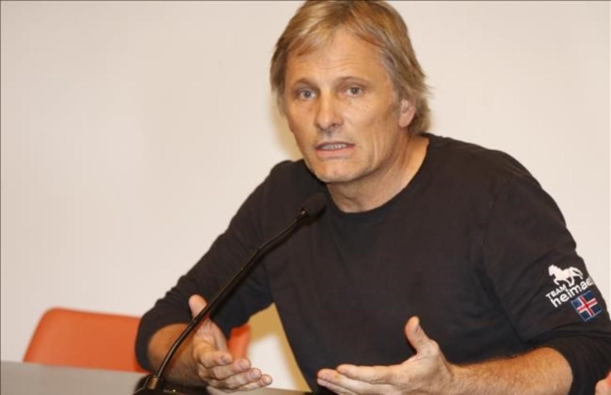 El actor estadunidense Viggo Mortensen, el pasado 11 de mayo, en Barcelona. El actor estadunidense Viggo Mortensen, el pasado 11 de mayo, en Barcelona.