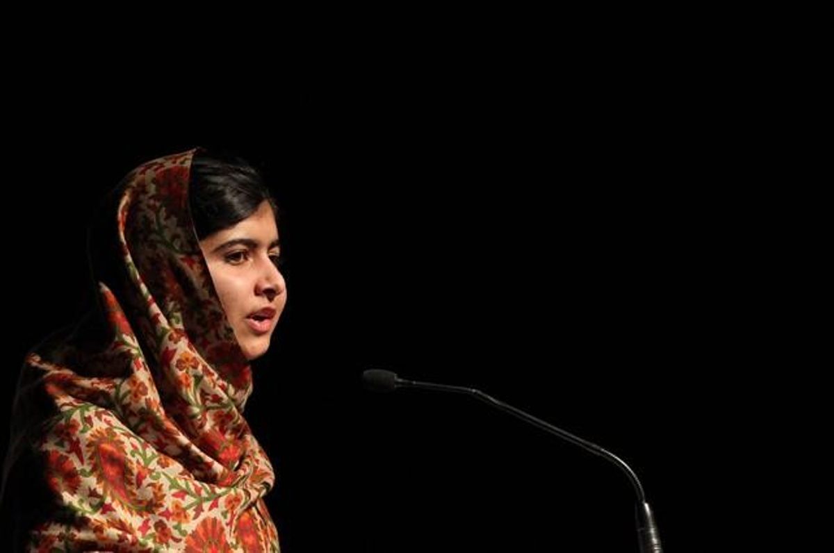 Malala, durante un discurso tras recibir un galardón de Amnistía Internacional, el pasado 17 de septiembre en Dublín. Malala, durante un discurso tras recibir un galardón de Amnistía Internacional, el pasado 17 de septiembre en Dublín.