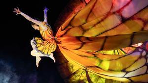 Espectáculo ’Luzia’, de Cirque du Soleil, en L’Hospitalet de Llobregat (Barcelona).