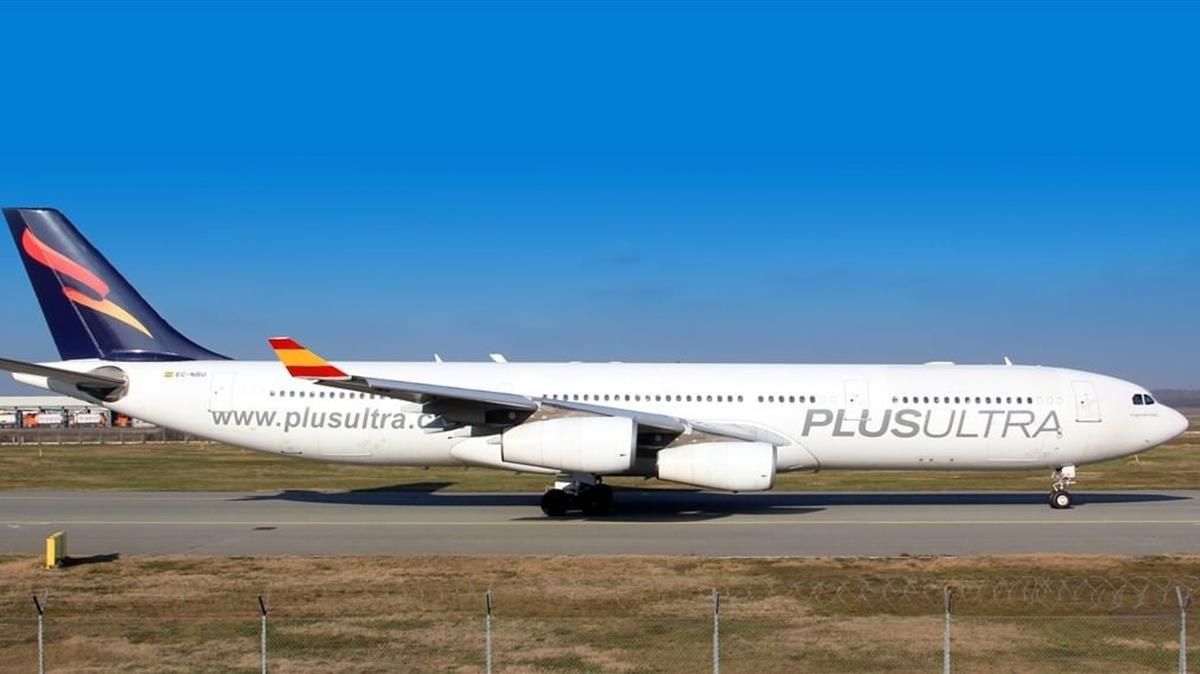 Un avión de Plus Ultra Un avión de Plus Ultra