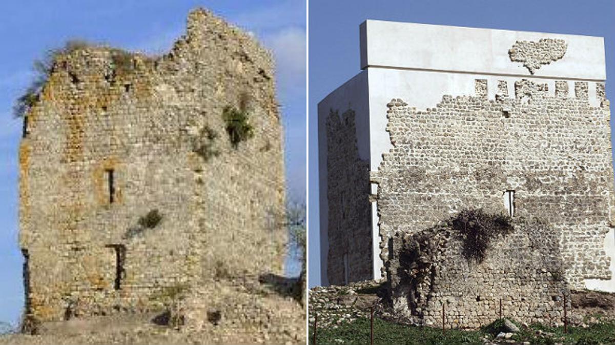 La prensa internacional se hace eco de la polémica restauración del Castillo de Matrera, en Cádiz.