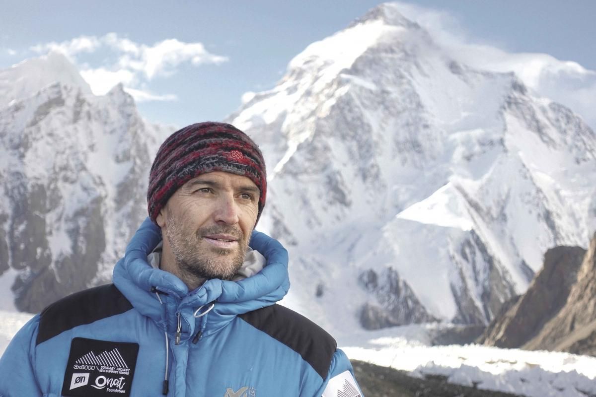 El alpinista y exalcalde de Parets, Sergi Mingote El alpinista y exalcalde de Parets, Sergi Mingote