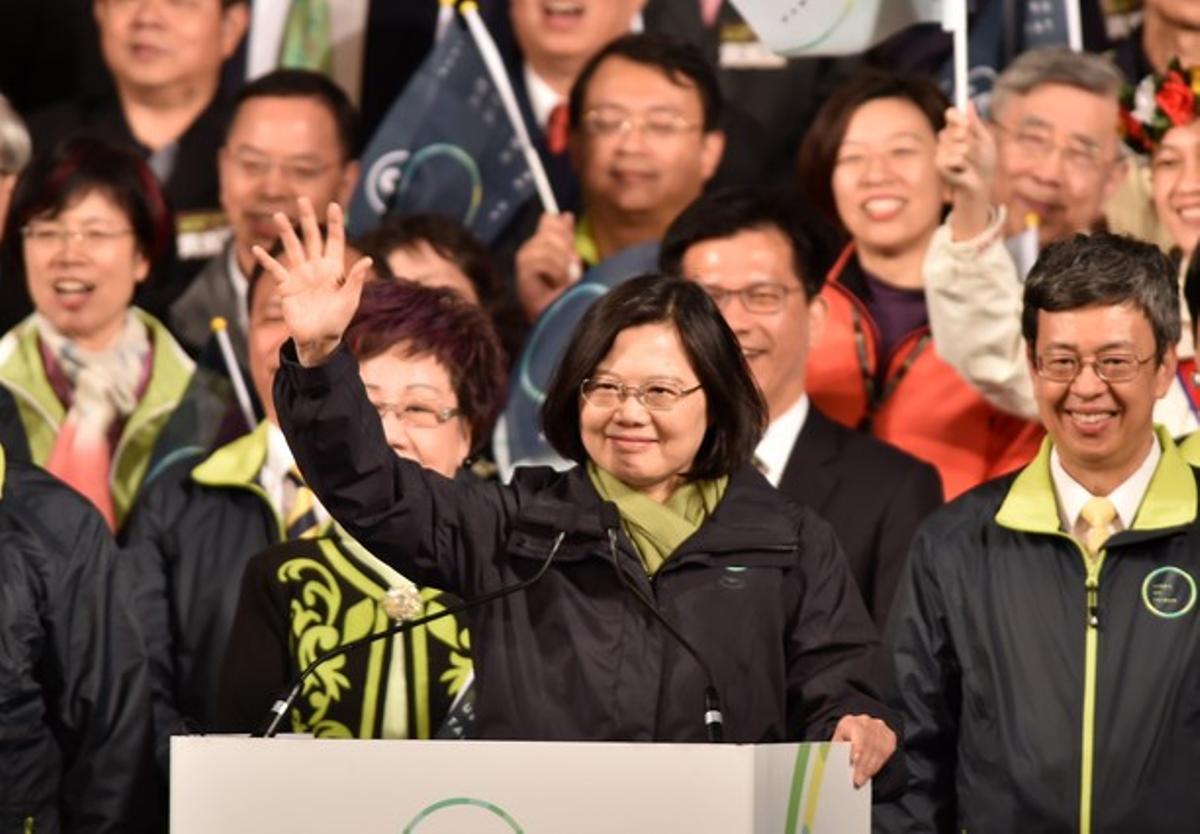 Tsai Ing-wen, presidenta de Taiwan.