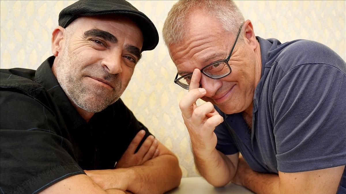 Luis Tosar y Daniel Monzón. Luis Tosar y Daniel Monzón.