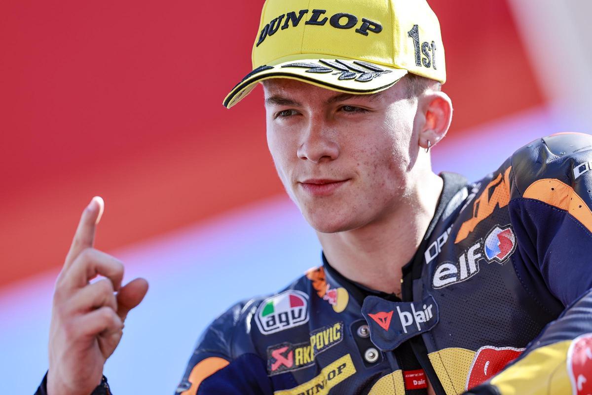 Holgado, Muñoz i Acosta, el futur del motociclisme espanyol, brillen abans de MotoGP Holgado, Muñoz i Acosta, el futur del motociclisme espanyol, brillen abans de MotoGP