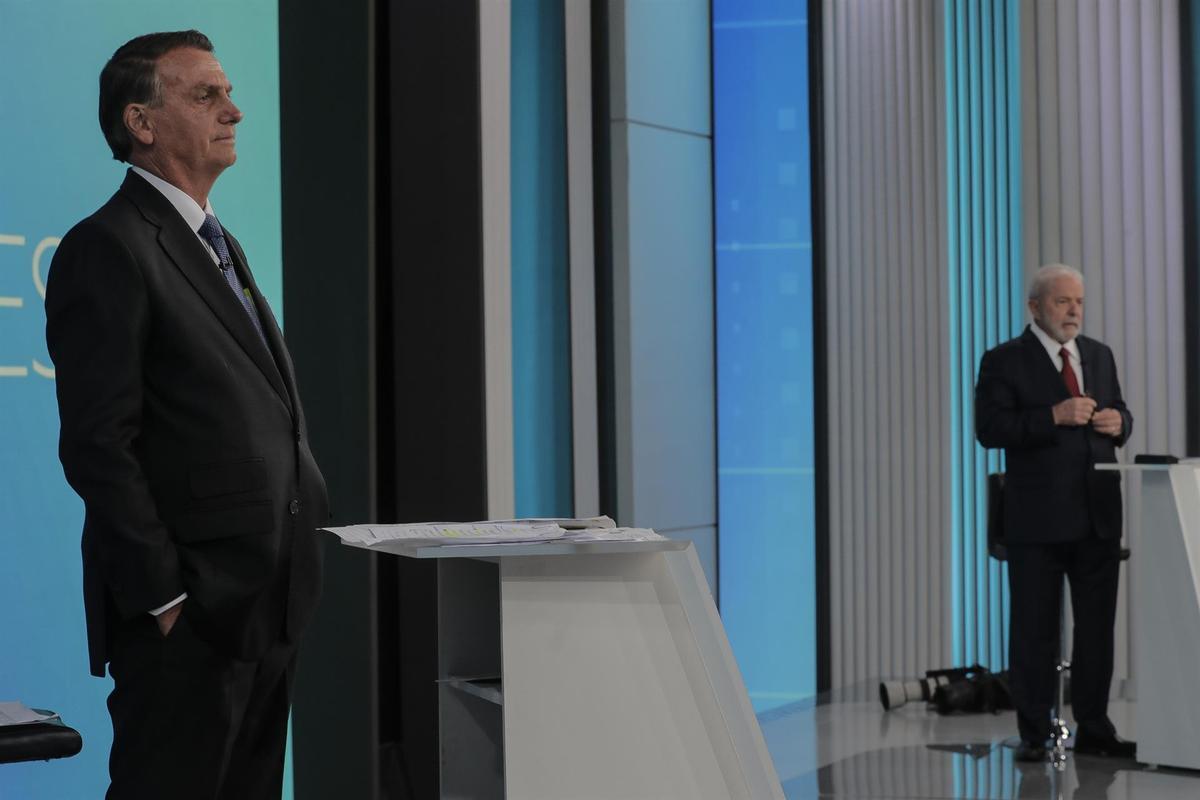 Lula i Bolsonaro van tenir el seu últim debat televisiu i només va faltar que lluitessin cos a cos